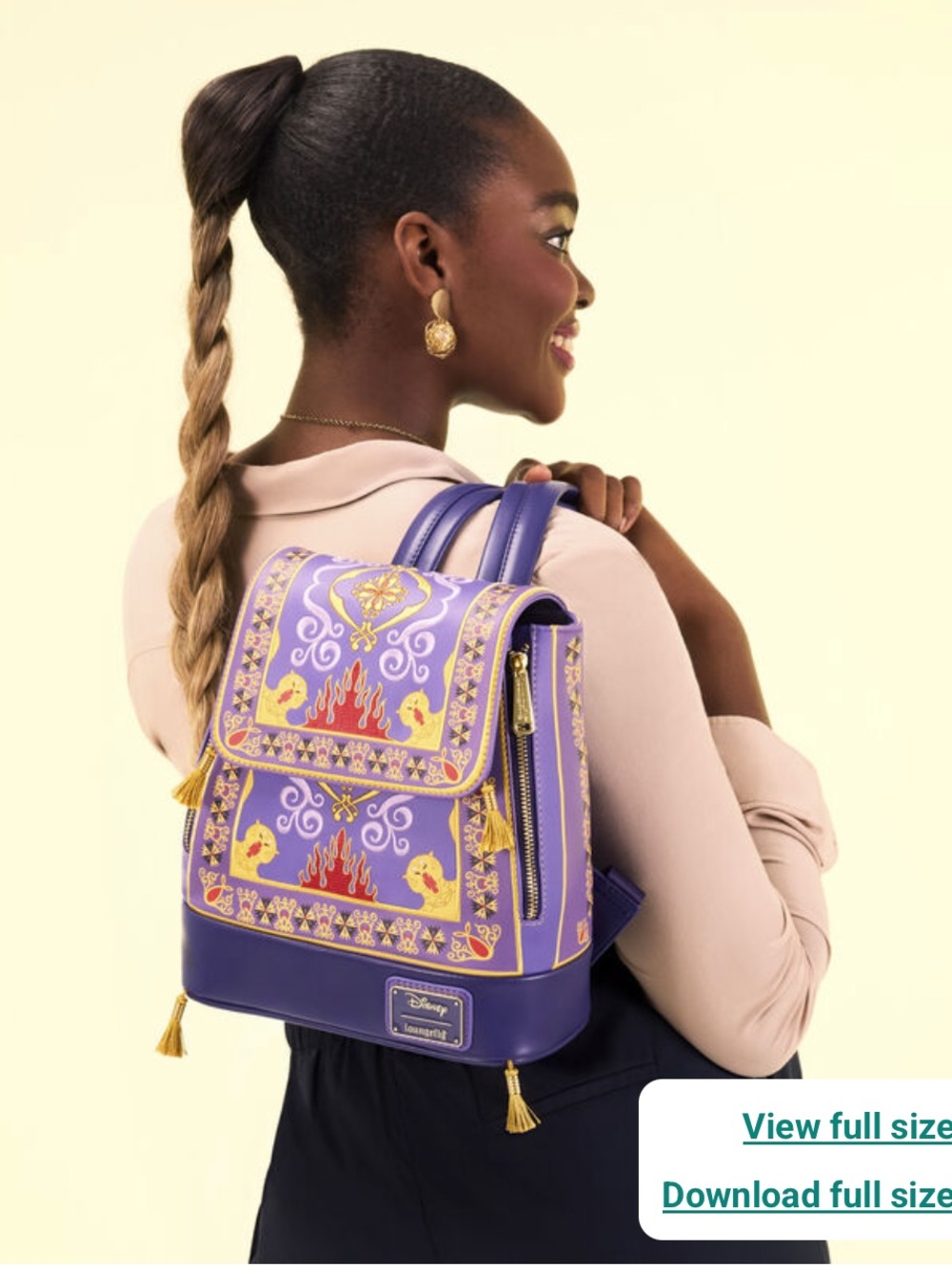 Loungefly Aladdin Exclusive Magic Carpet
Drawstring Mini Backpack & Wallet - Picture 9 of 14